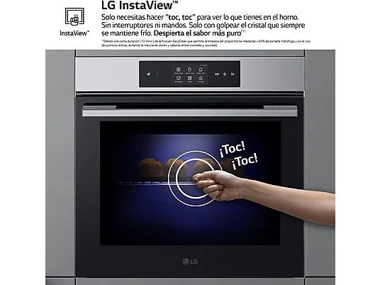 Horno a vapor - LG WS9D7651WS, Multifunción, Sistema de limpieza Blue EasyClean™, 76 L, 59.2 cm, Acero inoxidable