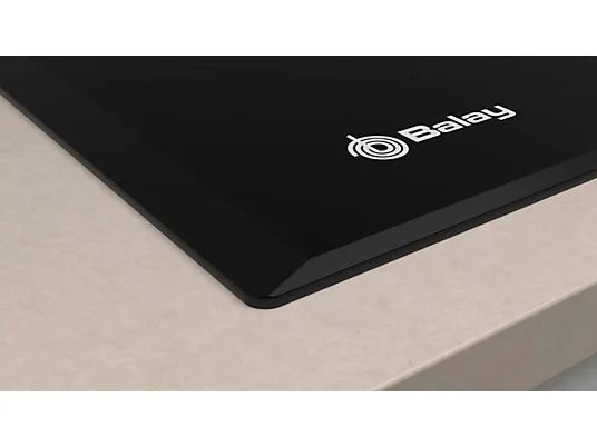 Placa inducción - Balay 3EB965LR, 3 zonas, Zona Gigante 28 cm, Control táctil, Negro