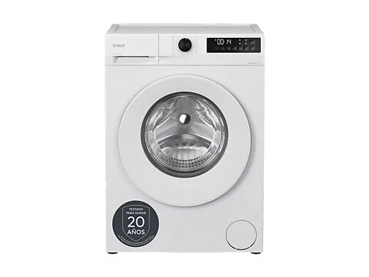 Lavadora carga frontal - Candy GD 4105-S ProWash 300, 10 kg, 1400 rpm, 16 programas, Blanco