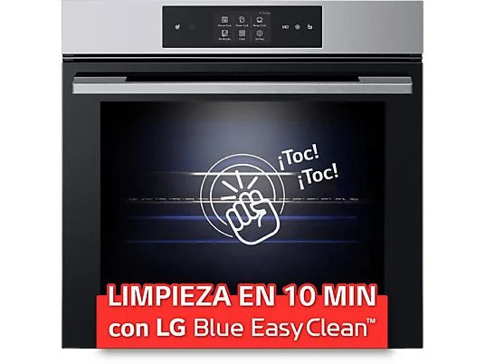 Horno a vapor - LG WS9D7651WS, Multifunción, Sistema de limpieza Blue EasyClean™, 76 L, 59.2 cm, Acero inoxidable