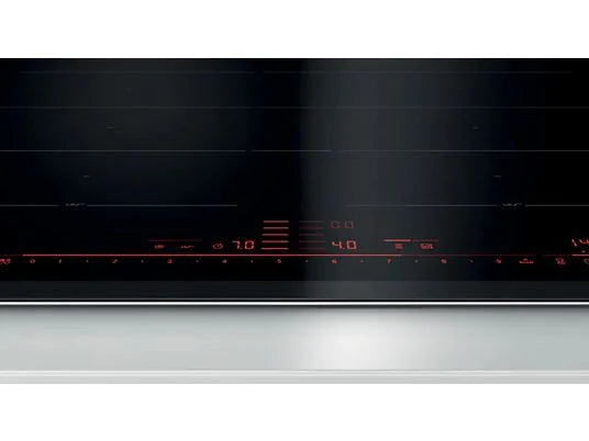 Placa modular - Bosch PXY675DC1E, Inducción, 2 zonas, 23 cm, Negro