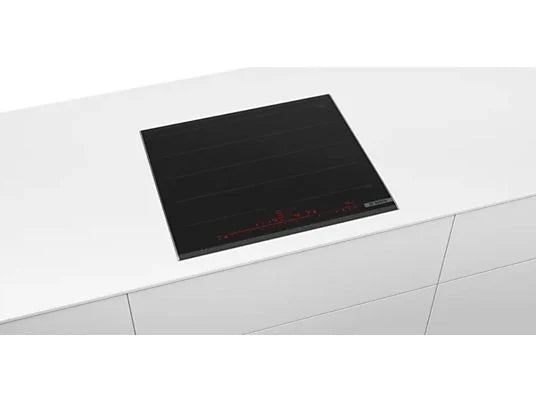 Placa modular - Bosch PXY675DC1E, Inducción, 2 zonas, 23 cm, Negro