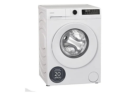Lavadora carga frontal - Candy GD 4105-S ProWash 300, 10 kg, 1400 rpm, 16 programas, Blanco