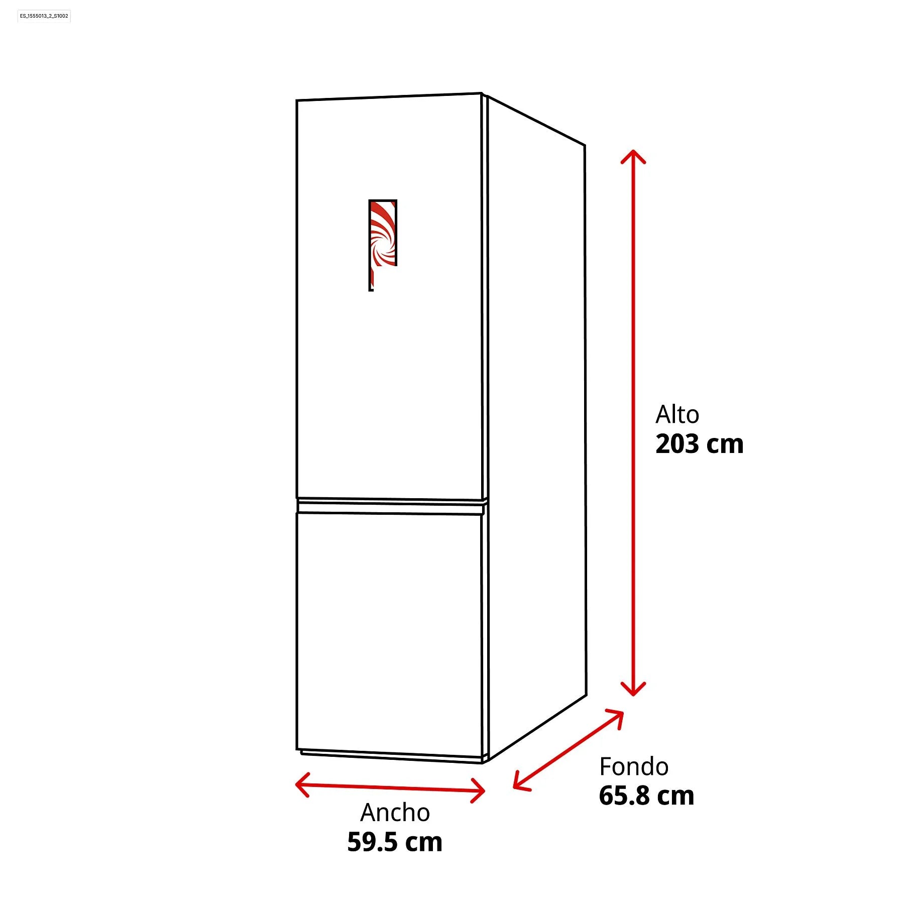 Frigorífico combi - Samsung Smart RB38C675CS9/EF, No Frost, 203 cm, 390l, All-Around Cooling, WiFi, Inox