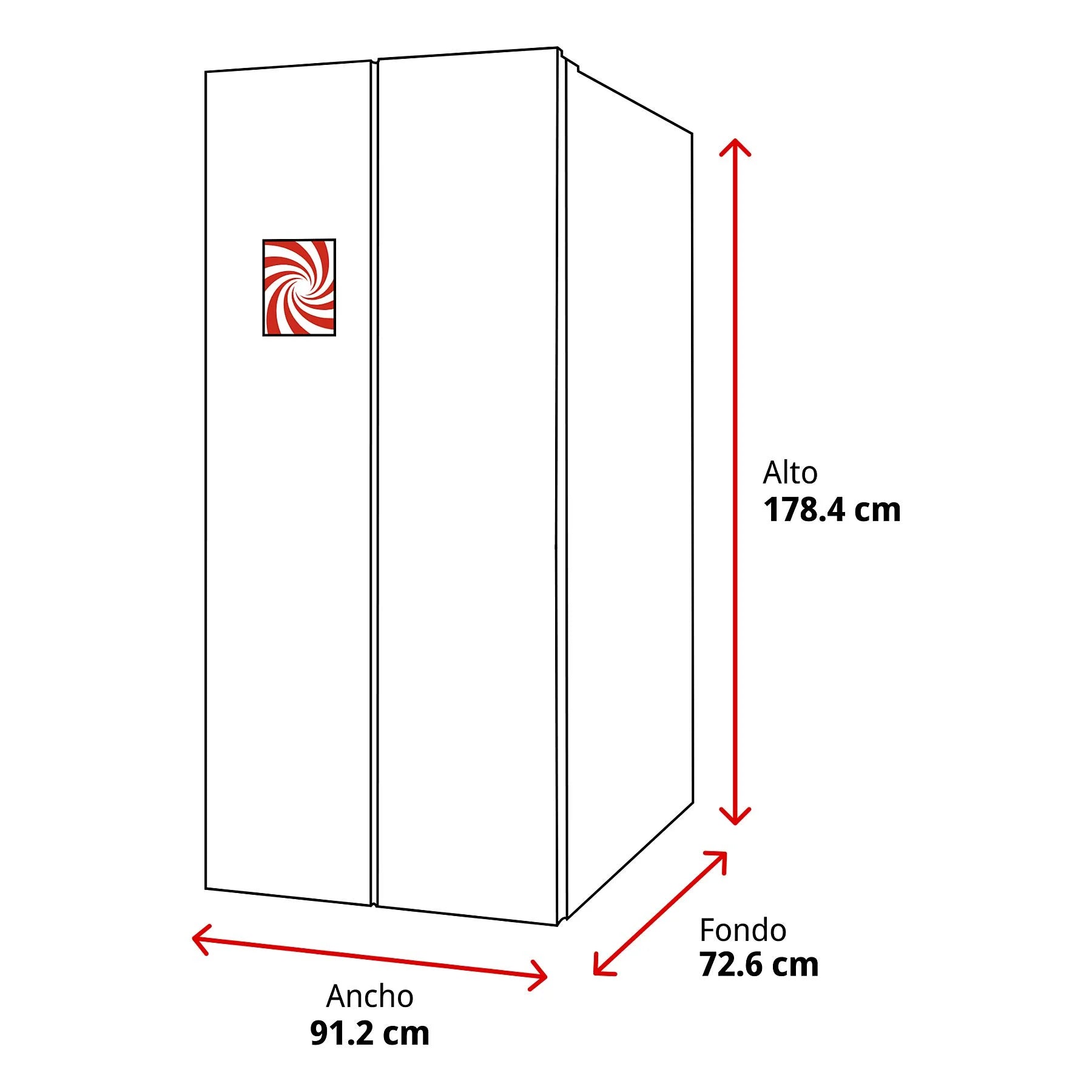 Frigorífico combi - LG GBV5250CPY, Total No Frost, 203 cm, 387 L, DoorCooling+™, FRESHConverter™, Inox antihuellas