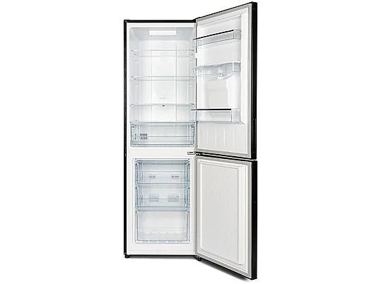 Frigorífico combi - CHIQ FBM228NE4DE, No Frost Total, Deposito Agua 2L, No Frost, Altura 170 cm, Capacidad 231 l, Color Inox Oscuro